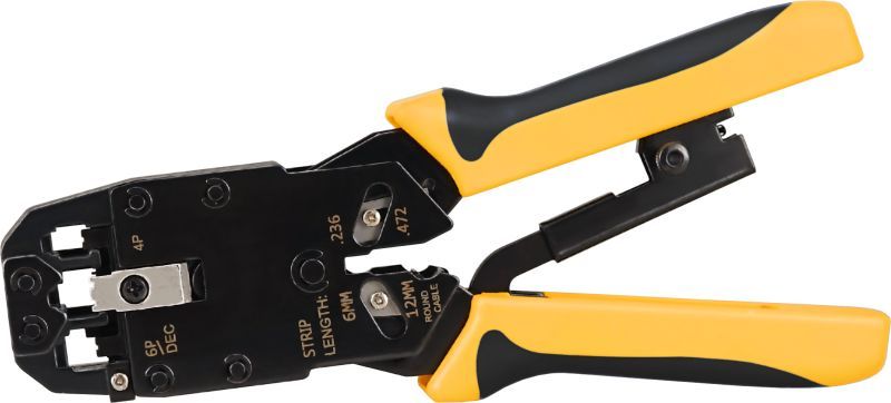 Nestron Moduláris krimpelő fogó; 10P10C, 8P8C(RJ45), 6P6C(RJ12), 6P4C(RJ11), 4P4C, 4P2C Nestron Moduláris krimpelő fogó; 10P10C, 8P8C(RJ45), 6P6C(RJ12), 6P4C(RJ11), 4P4C, 4P2C