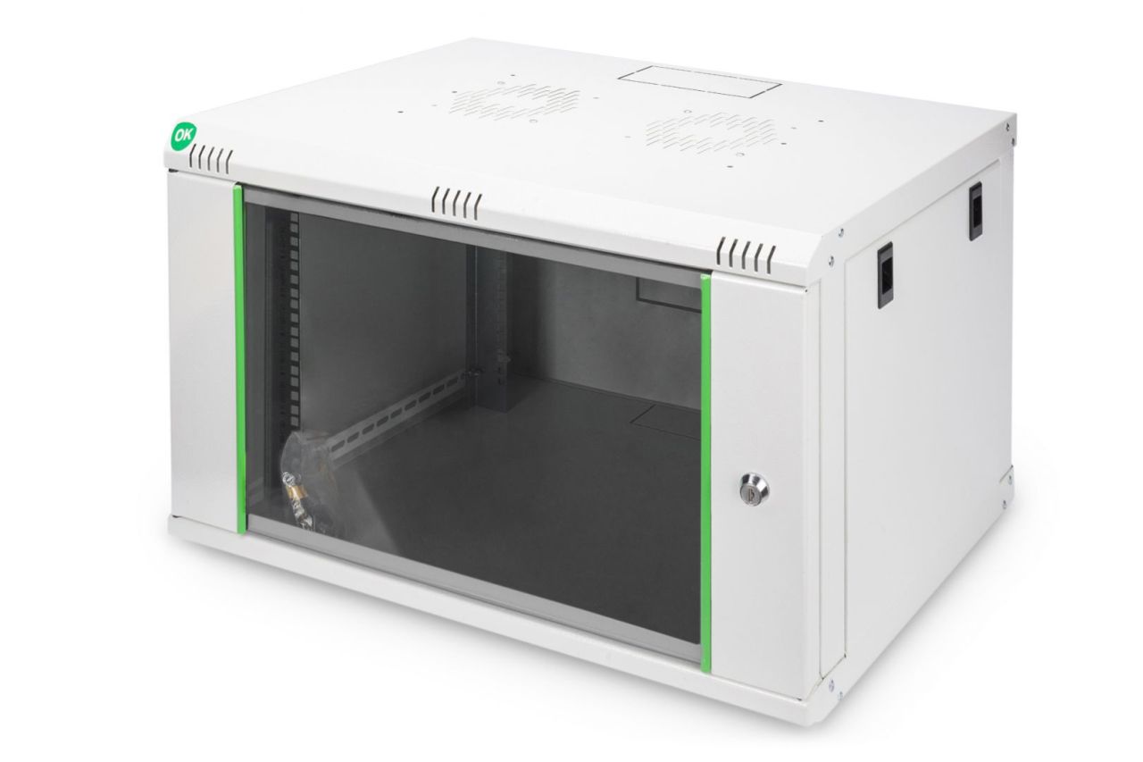 Digitus DN-19 07-U-EC Falra szerelhető Rackszekrény Grey Digitus DN-19 07-U-EC Falra szerelhető Rackszekrény Grey