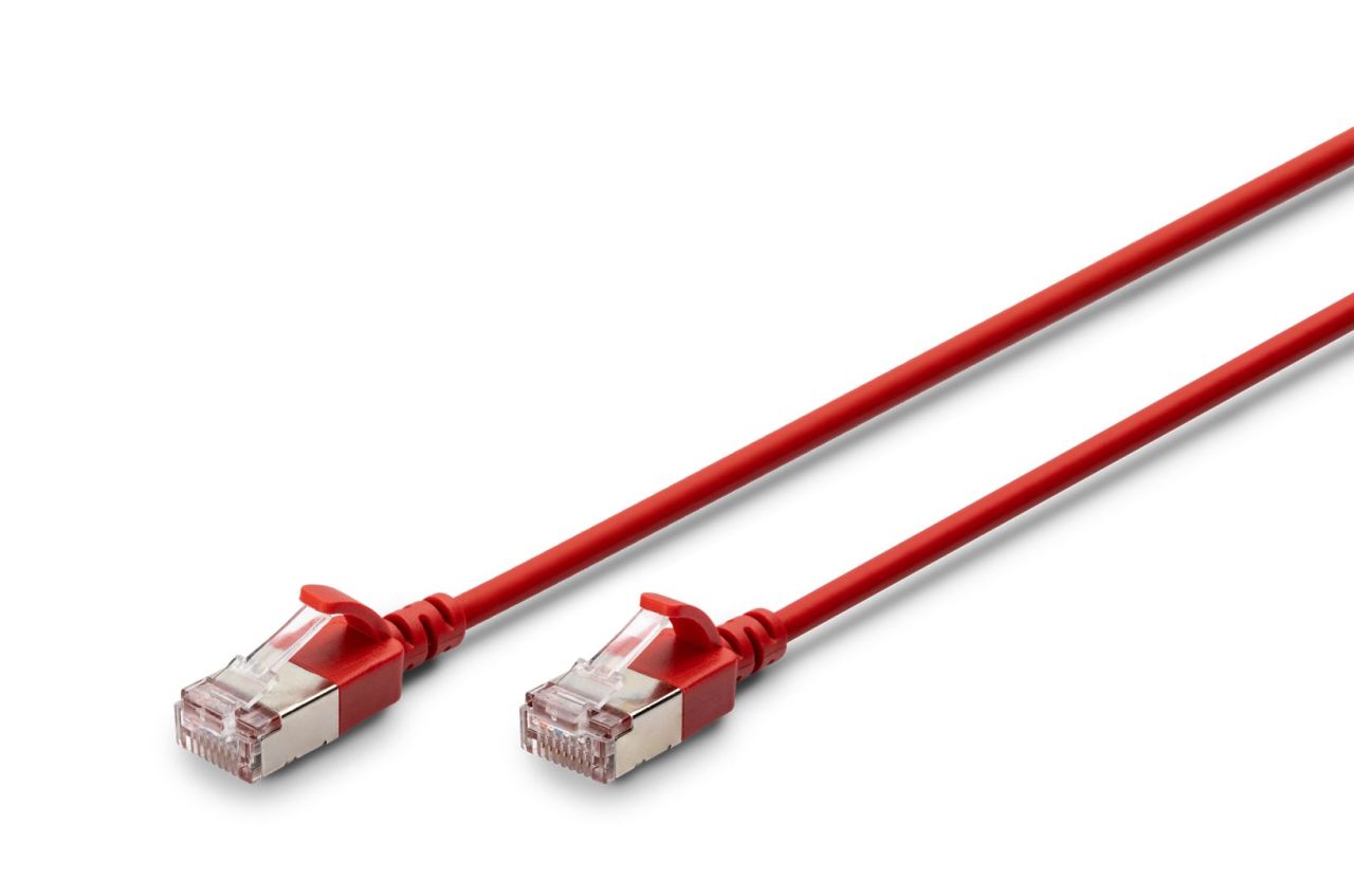 Digitus CAT6A F-FTP Patch Cable 1,5m Red Digitus CAT6A F-FTP Patch Cable 1,5m Red