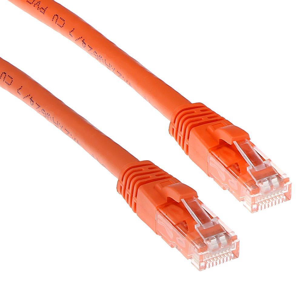 ACT CAT6 U-UTP Patch Cable 3m Orange ACT CAT6 U-UTP Patch Cable 3m Orange