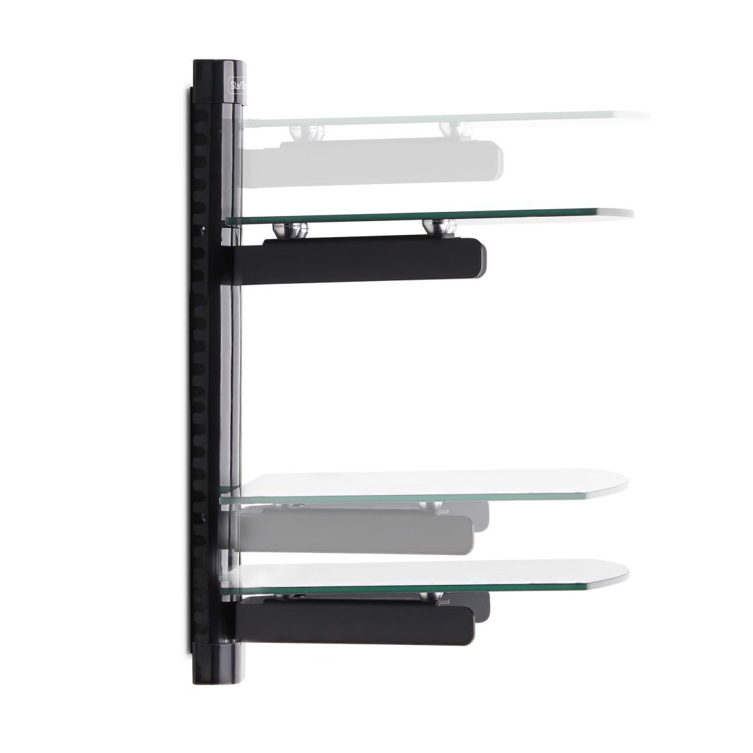 Startech Dual Floating Wall-Mounted AV Shelves Startech Dual Floating Wall-Mounted AV Shelves