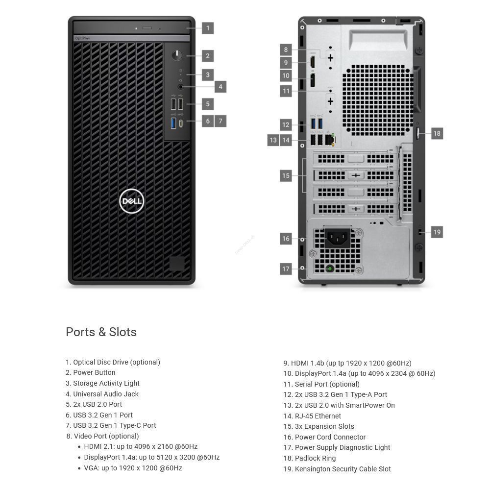 Dell Optiplex 7020MT Black Dell Optiplex 7020MT Black