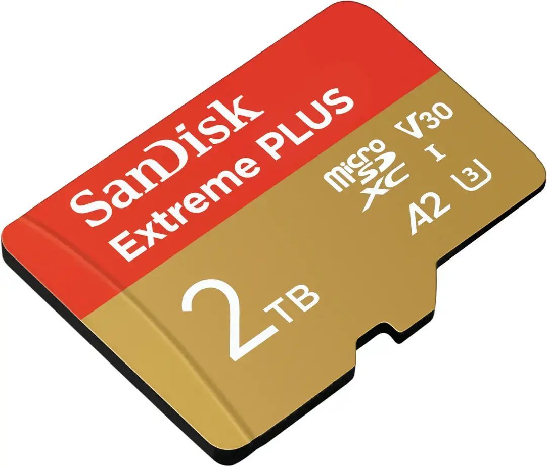 Sandisk 2TB microSDXC Extreme Plus Class 10 U3 A2 C10 V30 + adapterrel Sandisk 2TB microSDXC Extreme Plus Class 10 U3 A2 C10 V30 + adapterrel
