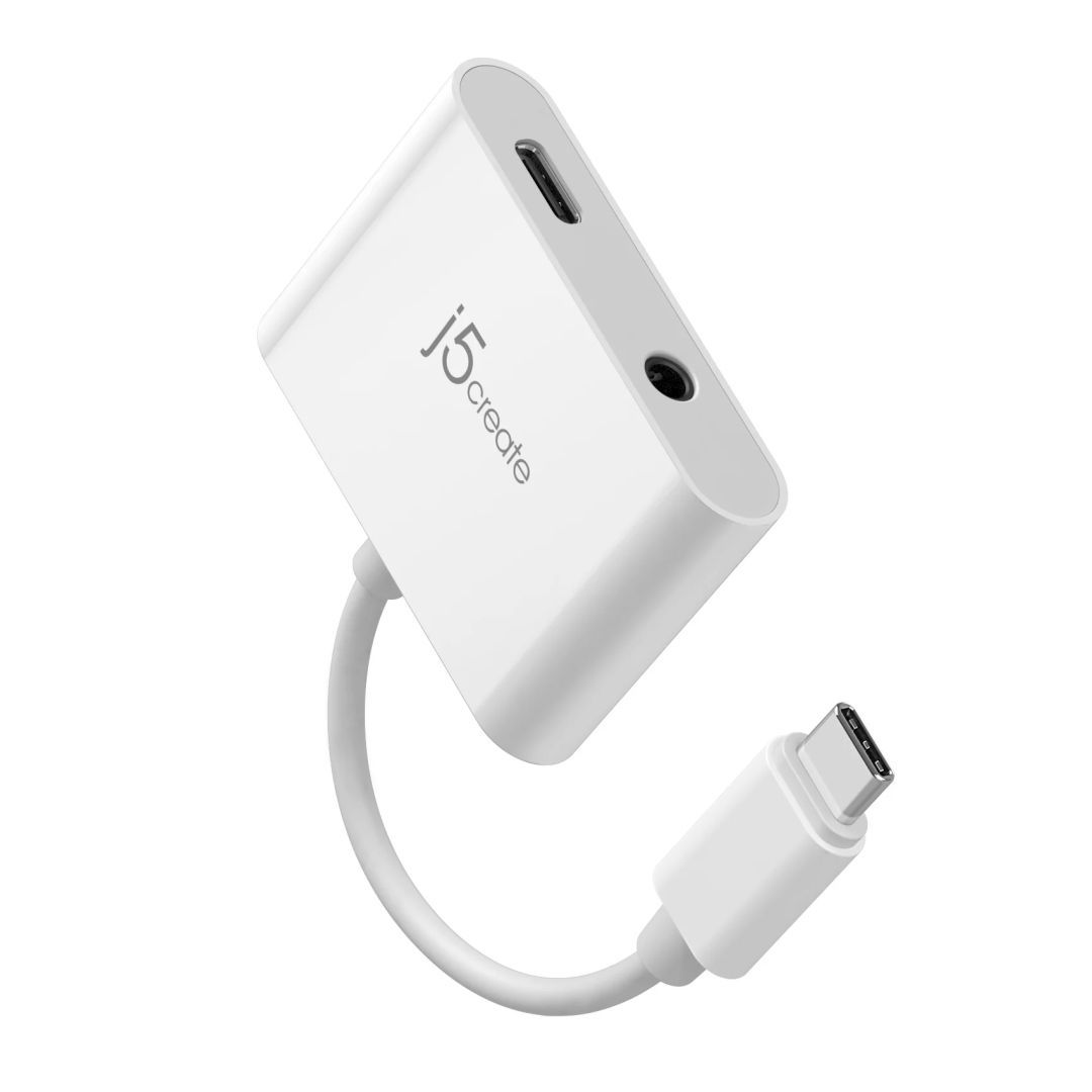 j5create USB-C to 3.5mm Audio Adapter with Power Delivery j5create USB-C to 3.5mm Audio Adapter with Power Delivery