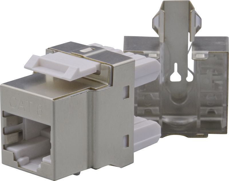Nestron Keystone STP csatlakozó; Cat6; 180°; dual IDC (Krone/110) Nestron Keystone STP csatlakozó; Cat6; 180°; dual IDC (Krone/110)