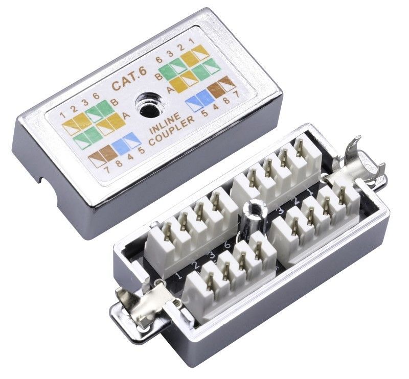 Nestron Kábel toldó; árnyékolt; Cat6; krone IDC Nestron Kábel toldó; árnyékolt; Cat6; krone IDC
