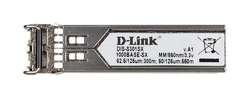 D-Link DIS‑S301SX 1‑port Mini‑GBIC SFP to 1000BaseSX Multi‑Mode 550M Fibre Transceiver D-Link DIS‑S301SX 1‑port Mini‑GBIC SFP to 1000BaseSX Multi‑Mode 550M Fibre Transceiver