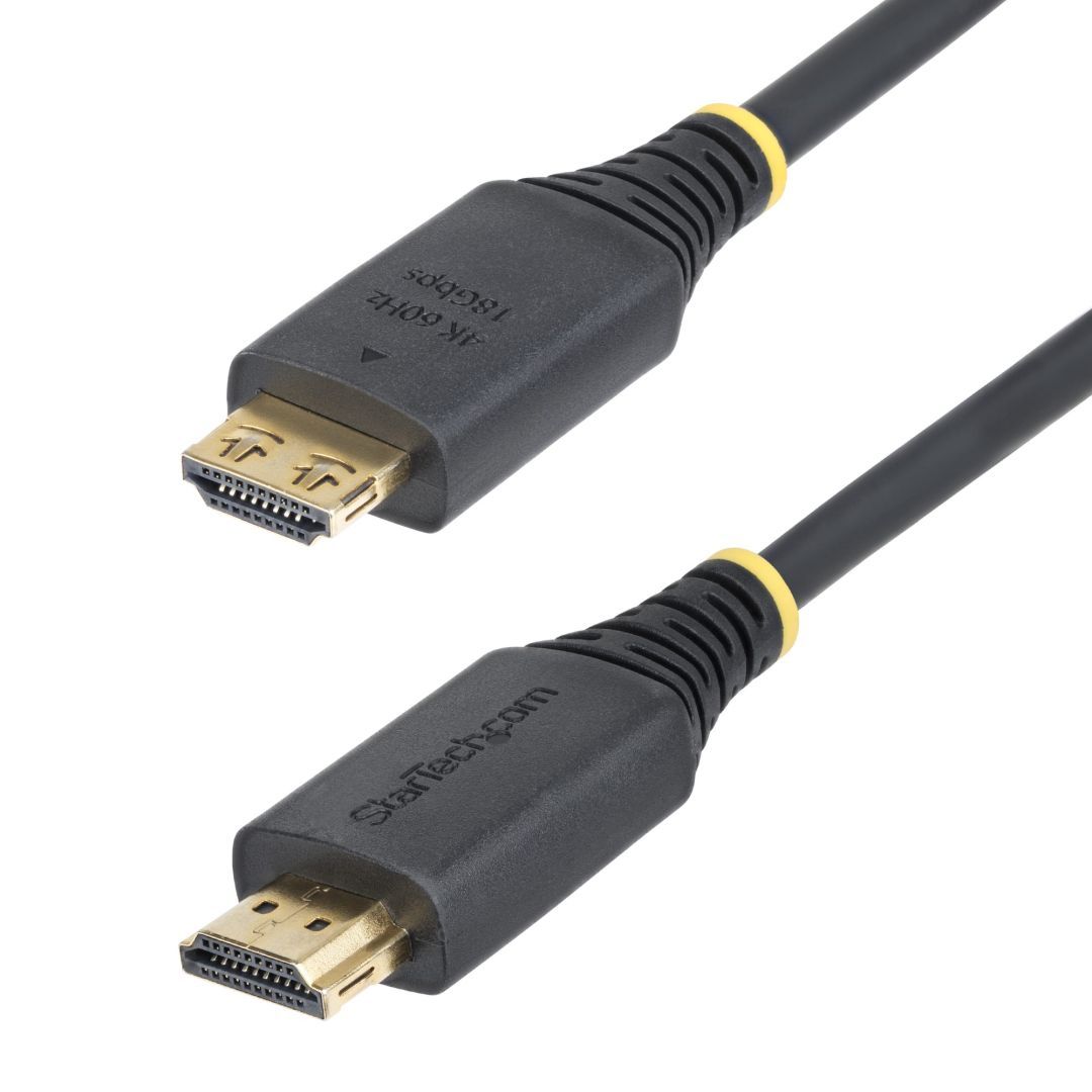 Startech High Speed HDMI Cable with Gripping Connectors 3m Black Startech High Speed HDMI Cable with Gripping Connectors 3m Black