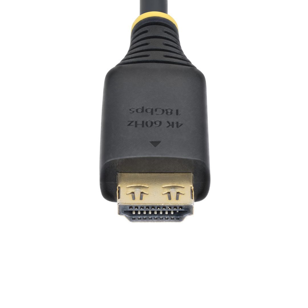 Startech High Speed HDMI Cable with Gripping Connectors 3m Black Startech High Speed HDMI Cable with Gripping Connectors 3m Black