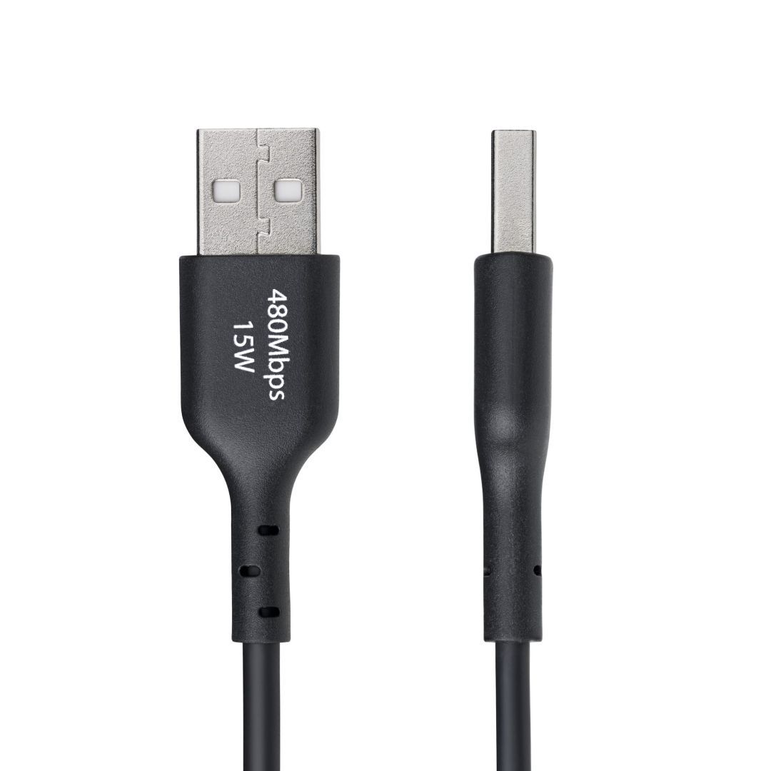 Startech USB-A to USB-C Charging Cable 1m Black Startech USB-A to USB-C Charging Cable 1m Black