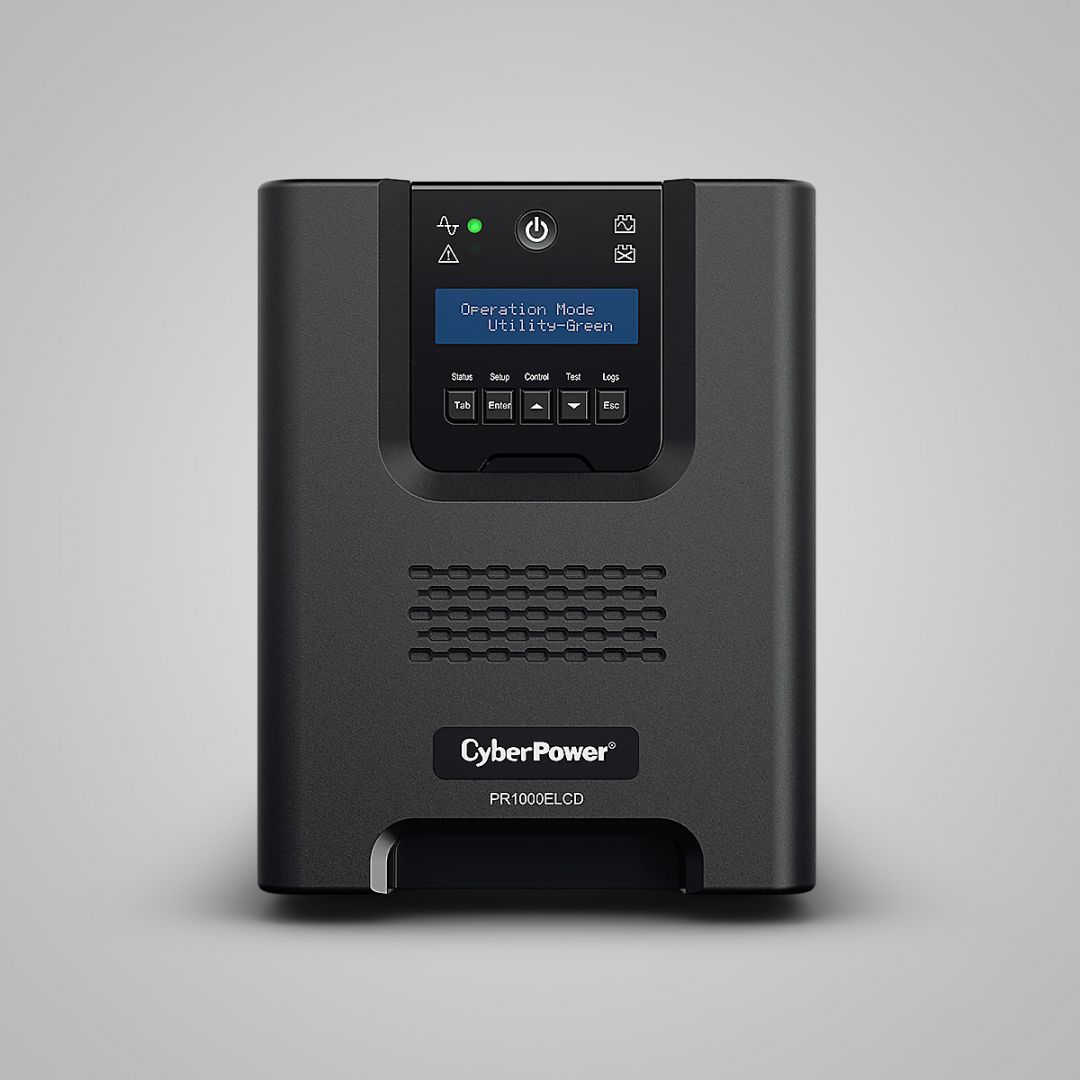 CyberPower PR1000ELCD Smart App LCD 1000VA UPS CyberPower PR1000ELCD Smart App LCD 1000VA UPS