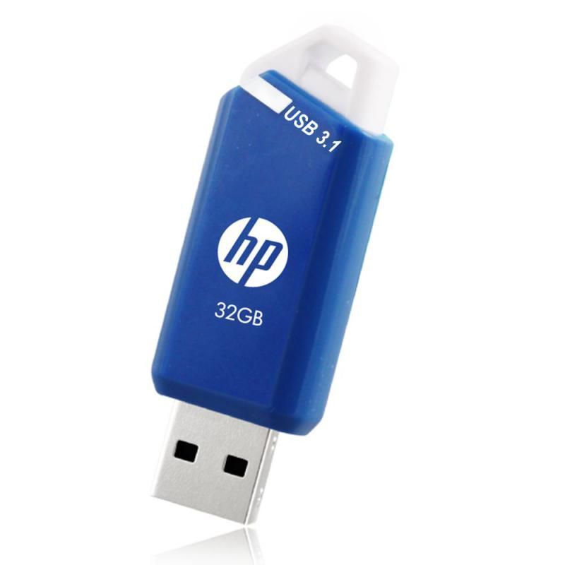 HP 32GB x755w USB Flash Drive USB3.1 Blue HP 32GB x755w USB Flash Drive USB3.1 Blue