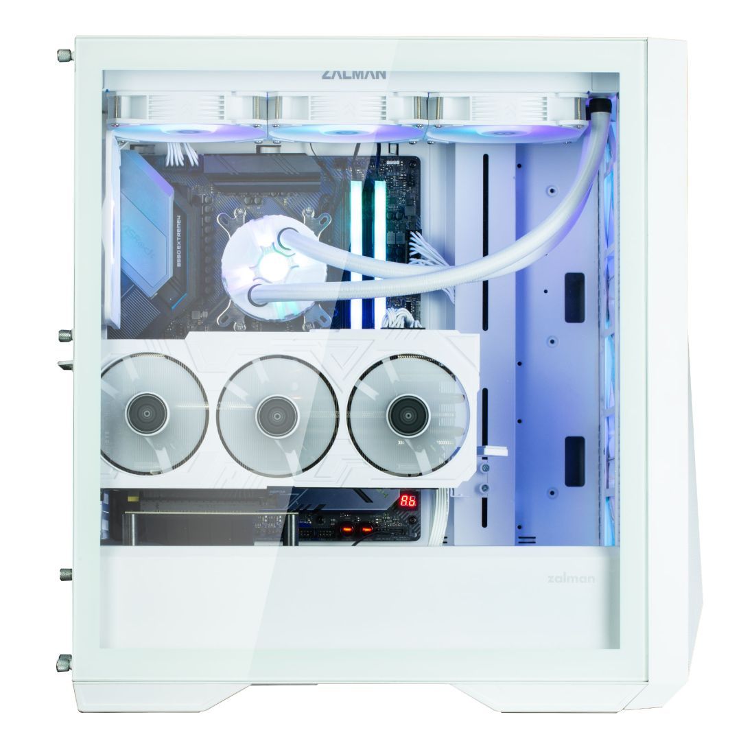 Zalman Z9 Iceberg MS Tempered Glass White Zalman Z9 Iceberg MS Tempered Glass White