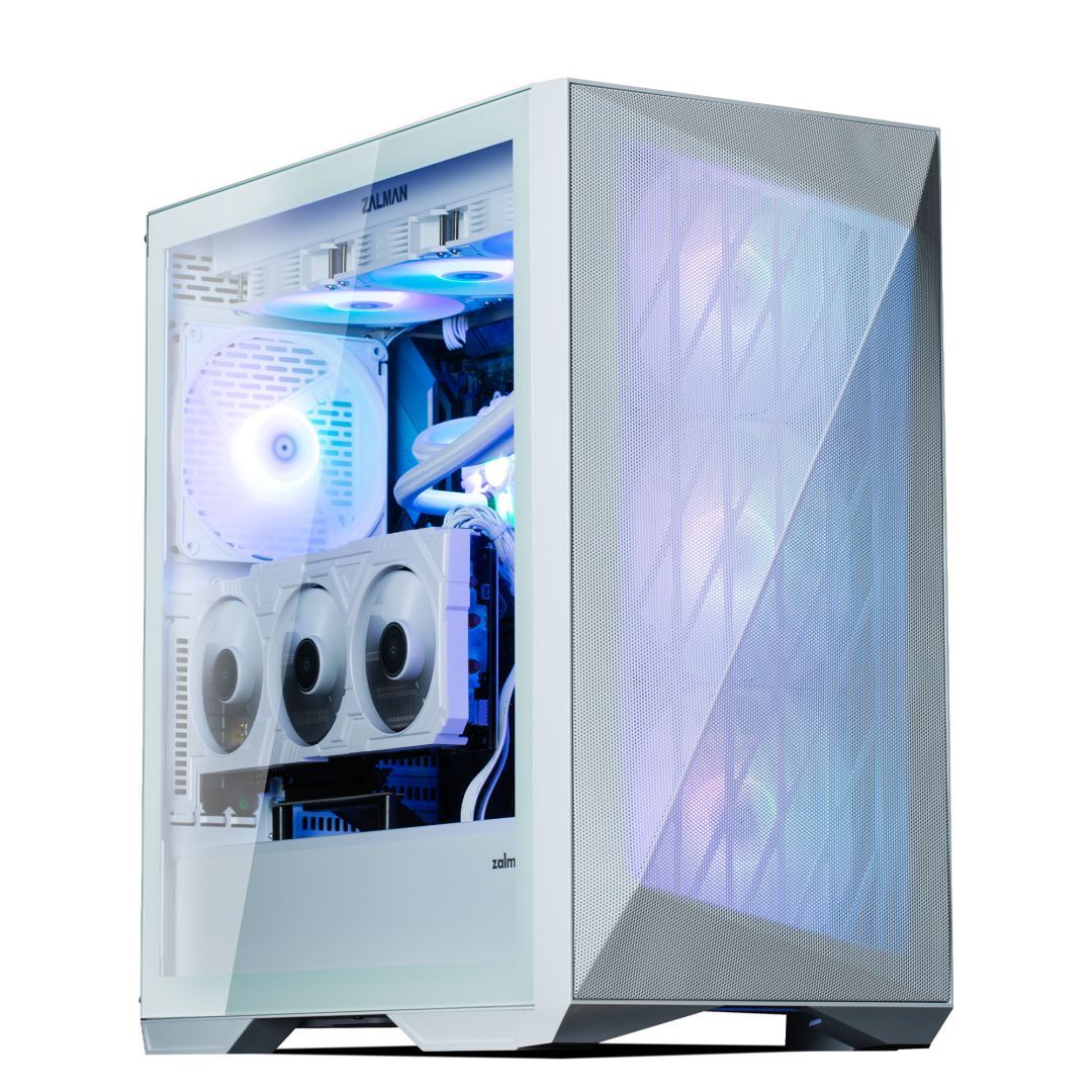 Zalman Z9 Iceberg MS Tempered Glass White Zalman Z9 Iceberg MS Tempered Glass White