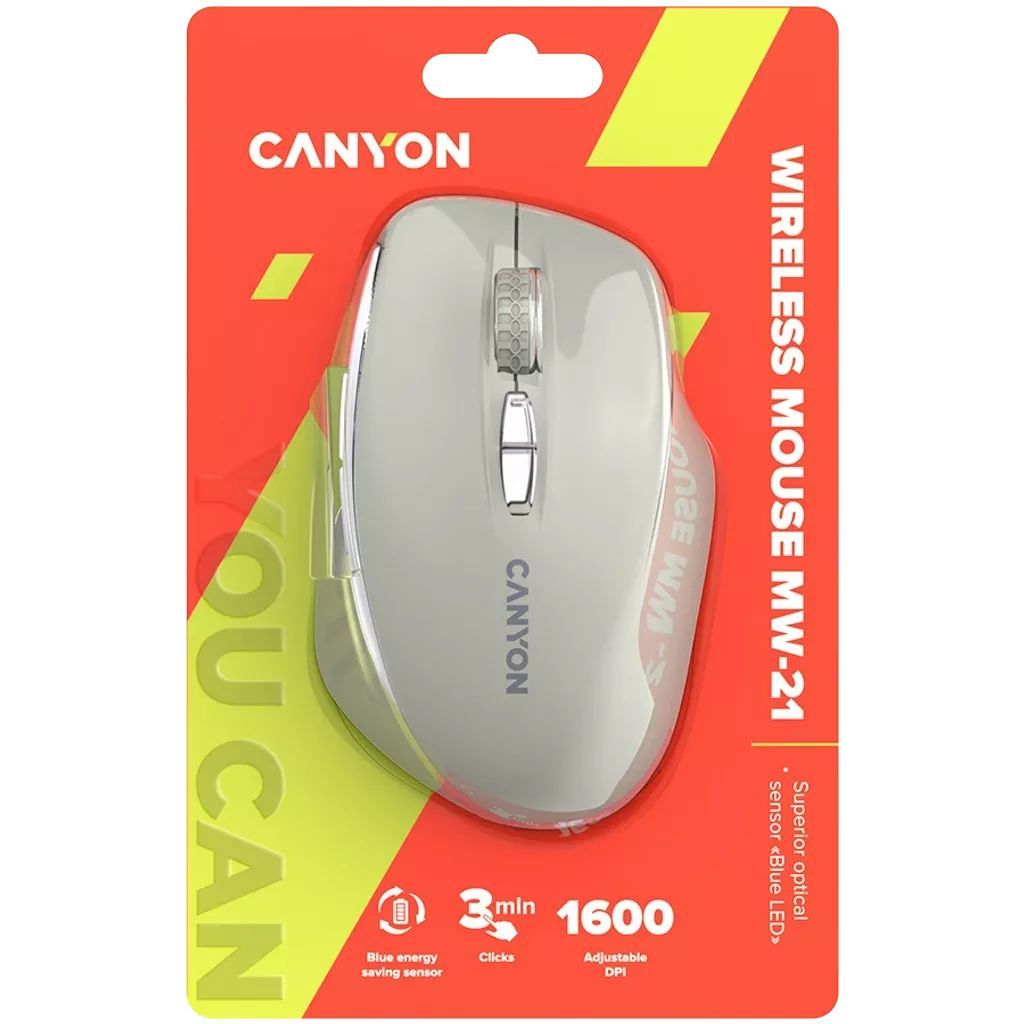 Canyon CNS-CMSW21CL Wireless mouse Cosmic Latte Canyon CNS-CMSW21CL Wireless mouse Cosmic Latte