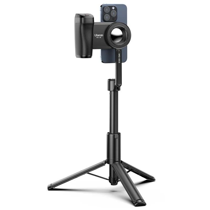 Ulanzi MA35 MagSafe Bluetooth Smartphone Camera Shutter and Grip Black Ulanzi MA35 MagSafe Bluetooth Smartphone Camera Shutter and Grip Black