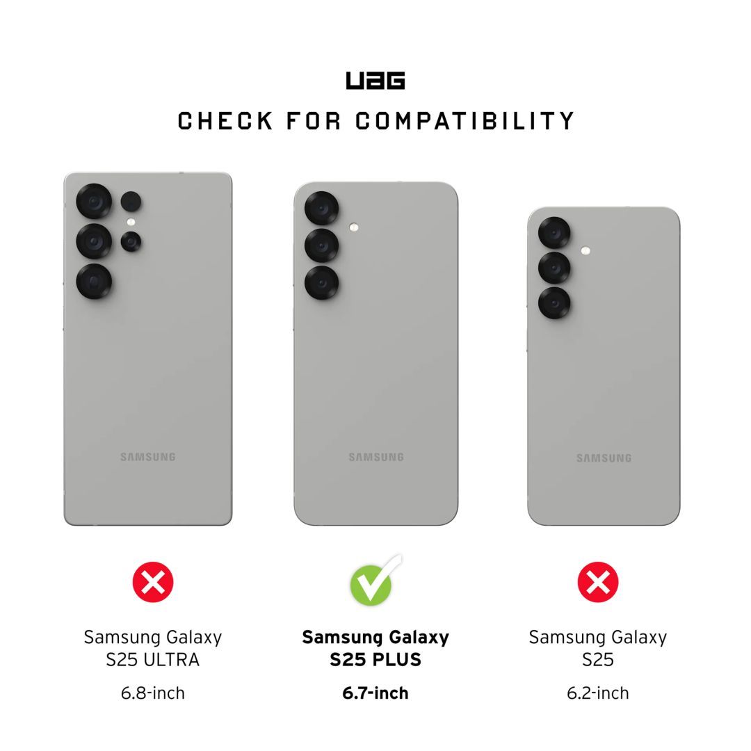 UAG Pathfinder w/ Magnet Samsung Galaxy S25+ Black UAG Pathfinder w/ Magnet Samsung Galaxy S25+ Black