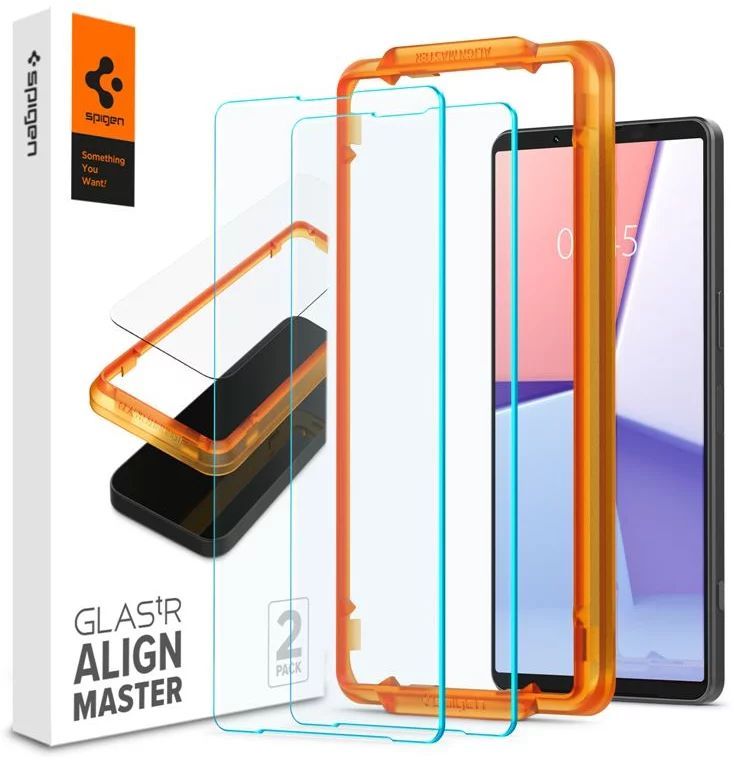 Spigen Glass tR AlignMaster 2 Pack Sony Xperia 1 VI Spigen Glass tR AlignMaster 2 Pack Sony Xperia 1 VI
