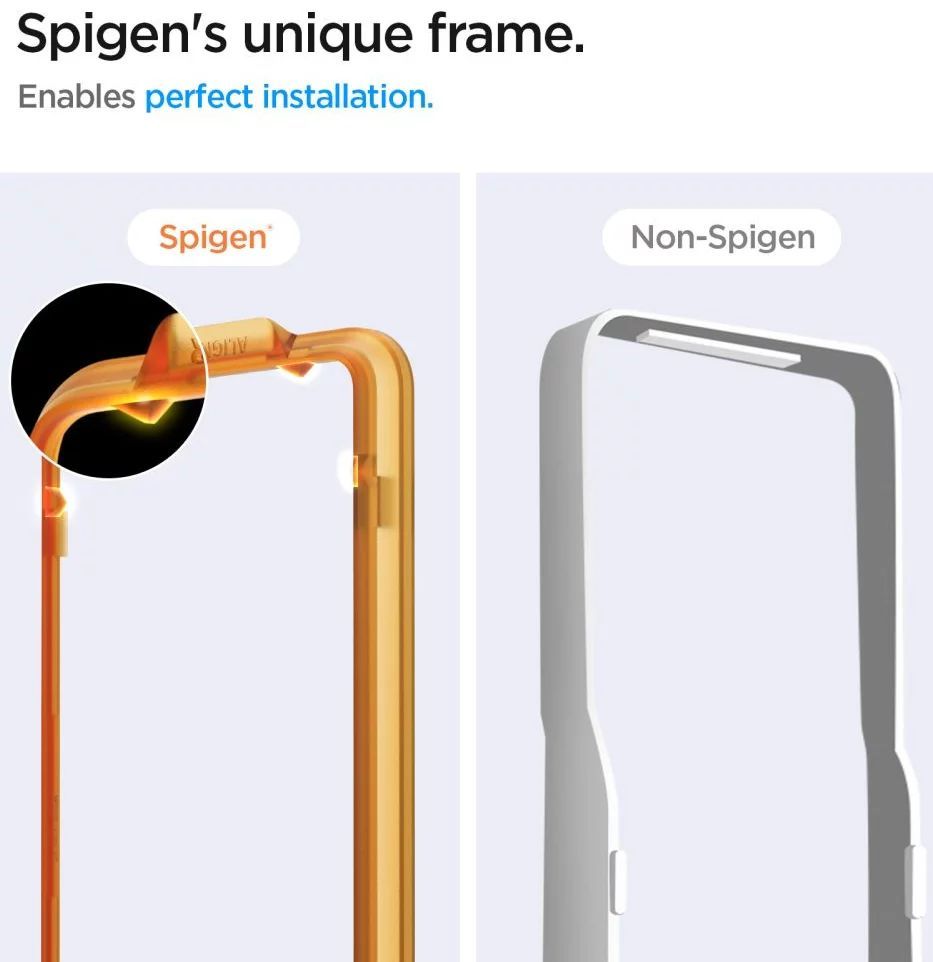 Spigen Glass tR AlignMaster for Google Pixel 8a 2 Pack Spigen Glass tR AlignMaster for Google Pixel 8a 2 Pack