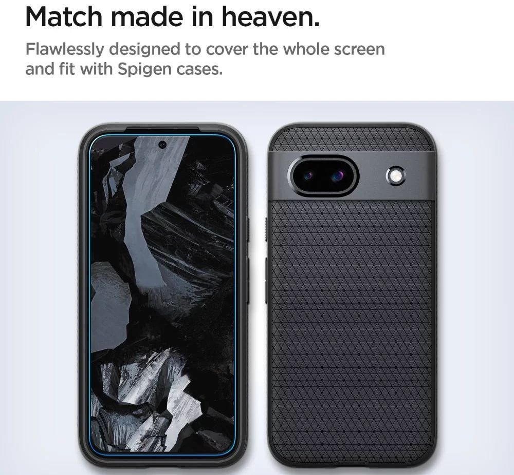 Spigen Glass tR AlignMaster for Google Pixel 8a 2 Pack Spigen Glass tR AlignMaster for Google Pixel 8a 2 Pack