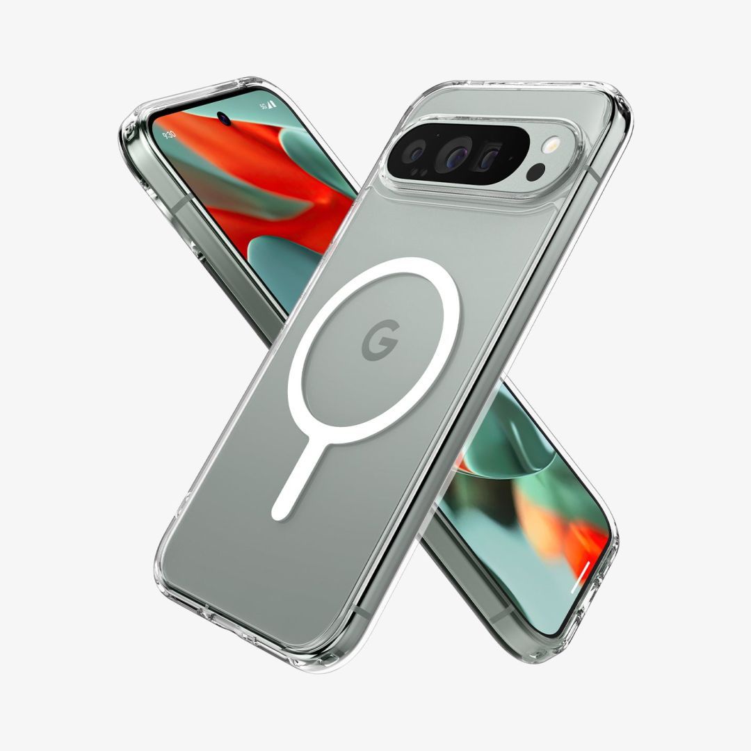 Spigen Ultra Hybrid OneTap Metal Ring MagSafe Google Pixel 9 Pro XL White Spigen Ultra Hybrid OneTap Metal Ring MagSafe Google Pixel 9 Pro XL White