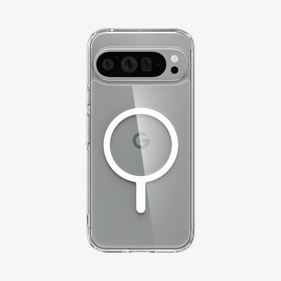 Spigen Ultra Hybrid OneTap Metal Ring MagSafe Google Pixel 9 Pro XL White Spigen Ultra Hybrid OneTap Metal Ring MagSafe Google Pixel 9 Pro XL White