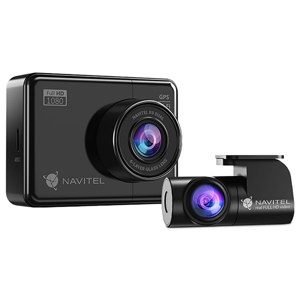 Navitel R9 Dual Dashcam Black Navitel R9 Dual Dashcam Black