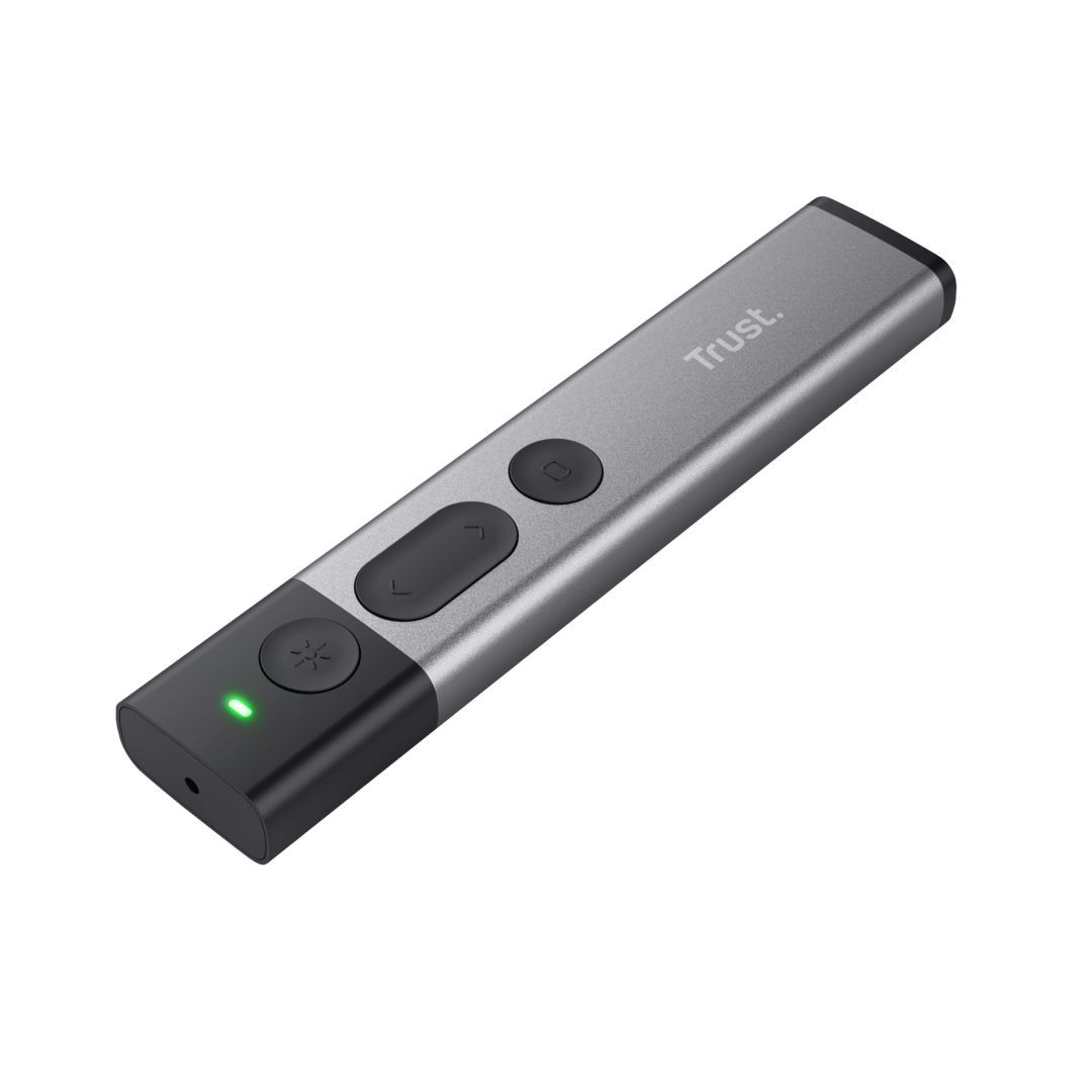 Trust Kazun Wireless Presenter Red Laser Grey Trust Kazun Wireless Presenter Red Laser Grey