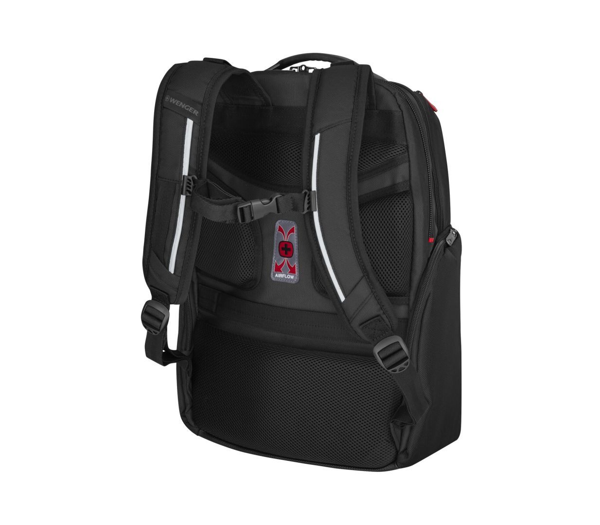 Wenger Meteor 17" Laptop Backpack with Tablet Pocket Black Wenger Meteor 17" Laptop Backpack with Tablet Pocket Black