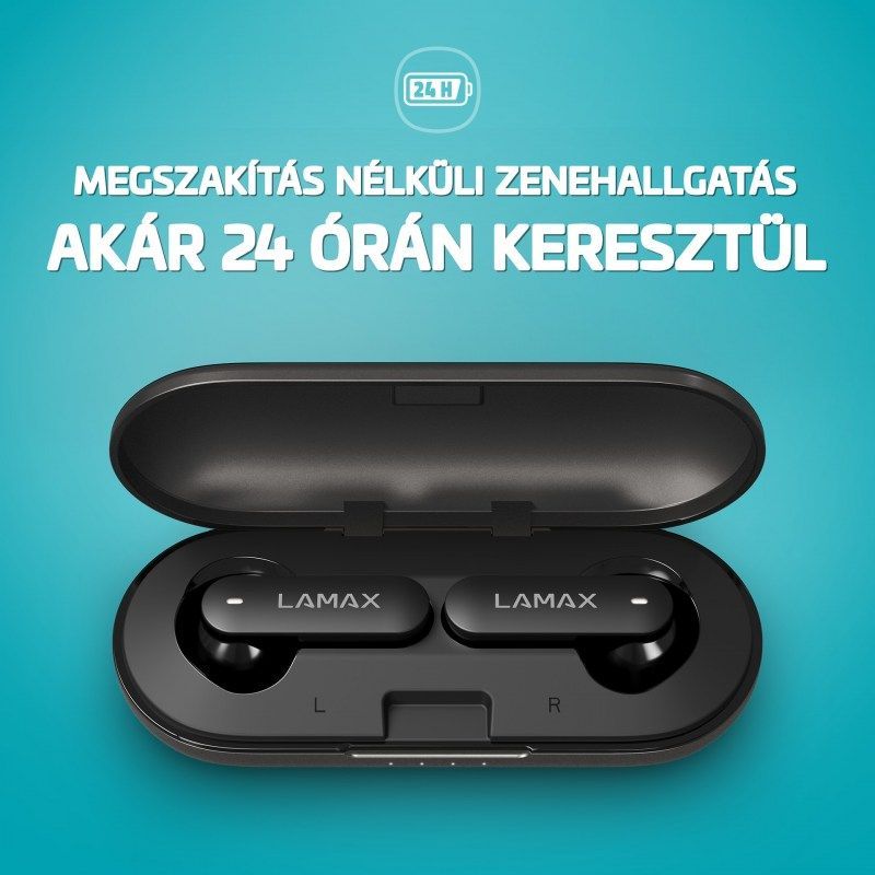 Lamax SteelTones1 Bluetooth Headset Black Lamax SteelTones1 Bluetooth Headset Black