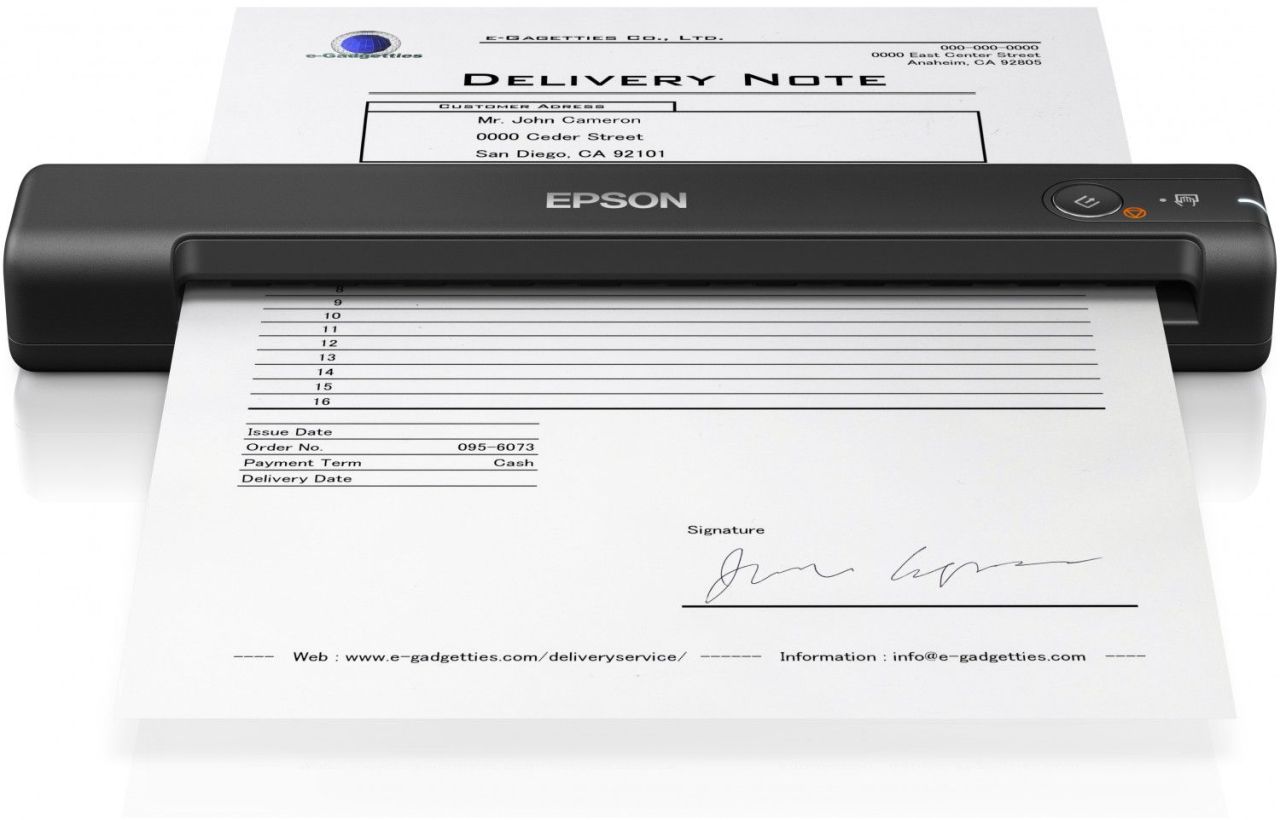 Epson WorkForce ES-50 Mobilszkenner Black Epson WorkForce ES-50 Mobilszkenner Black