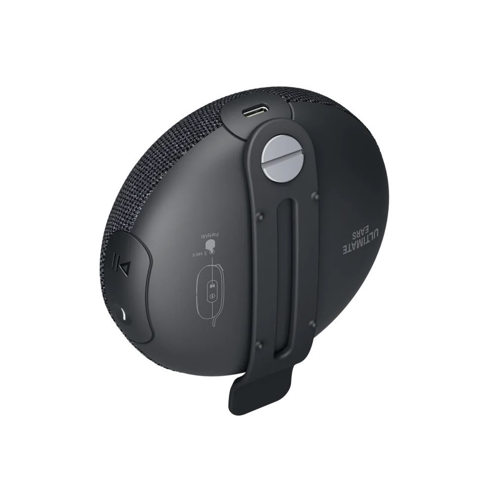 Ultimate Ears Miniroll Bluetooth Speaker Gentle Black Ultimate Ears Miniroll Bluetooth Speaker Gentle Black