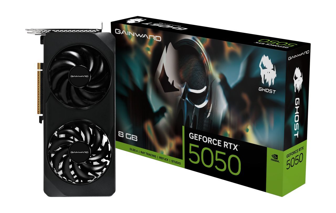 Gainward GeForce RTX5050 8GB DDR6 Ghost Gainward GeForce RTX5050 8GB DDR6 Ghost