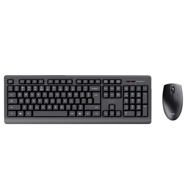 Trust Primo Wireless Keyboard Combo Black US Trust Primo Wireless Keyboard Combo Black US