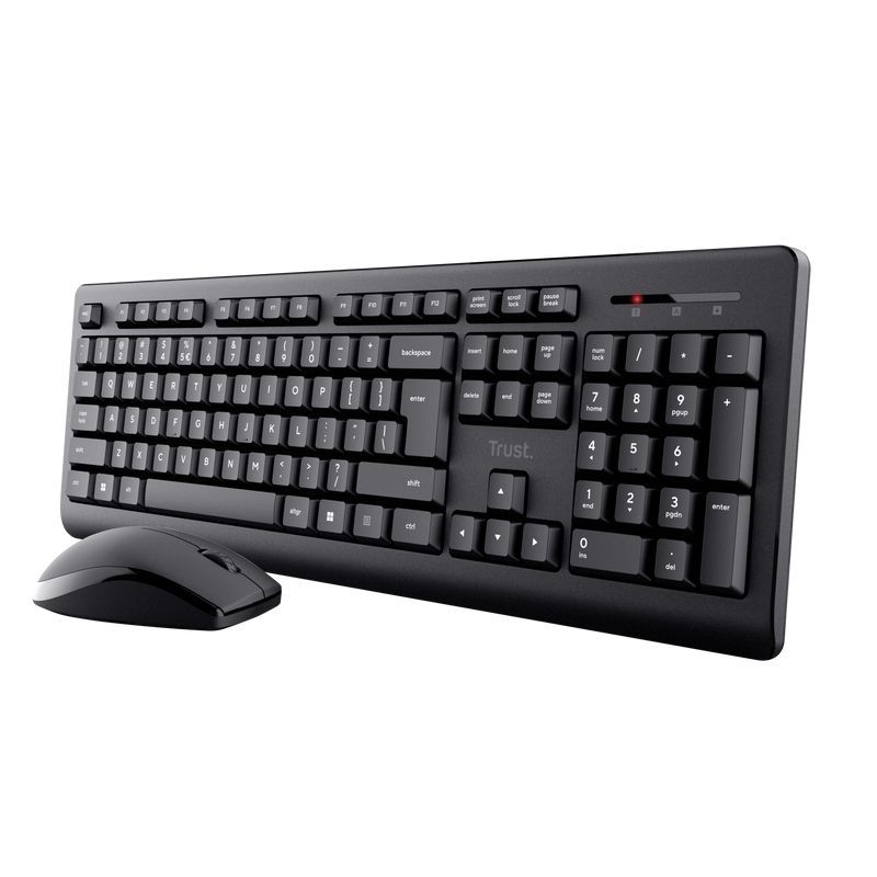 Trust Primo Wireless Keyboard Combo Black US Trust Primo Wireless Keyboard Combo Black US