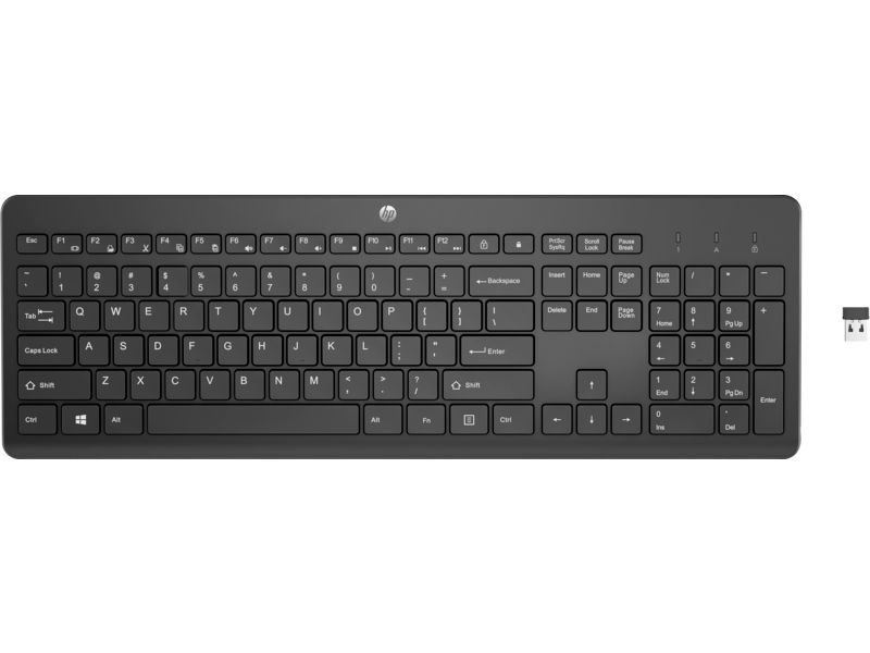 HP 230 Wireless Keyboard Black HU HP 230 Wireless Keyboard Black HU