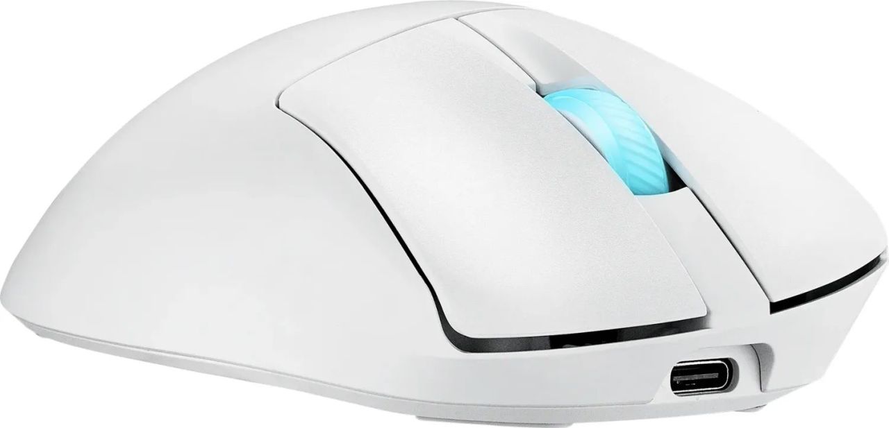 Asus ROG Keris II Origin Wireless Bluetooth Mouse Moonlight White