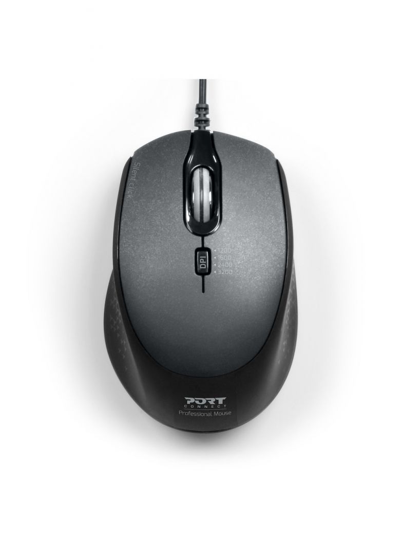 Port Designs Silent mouse Black Port Designs Silent mouse Black