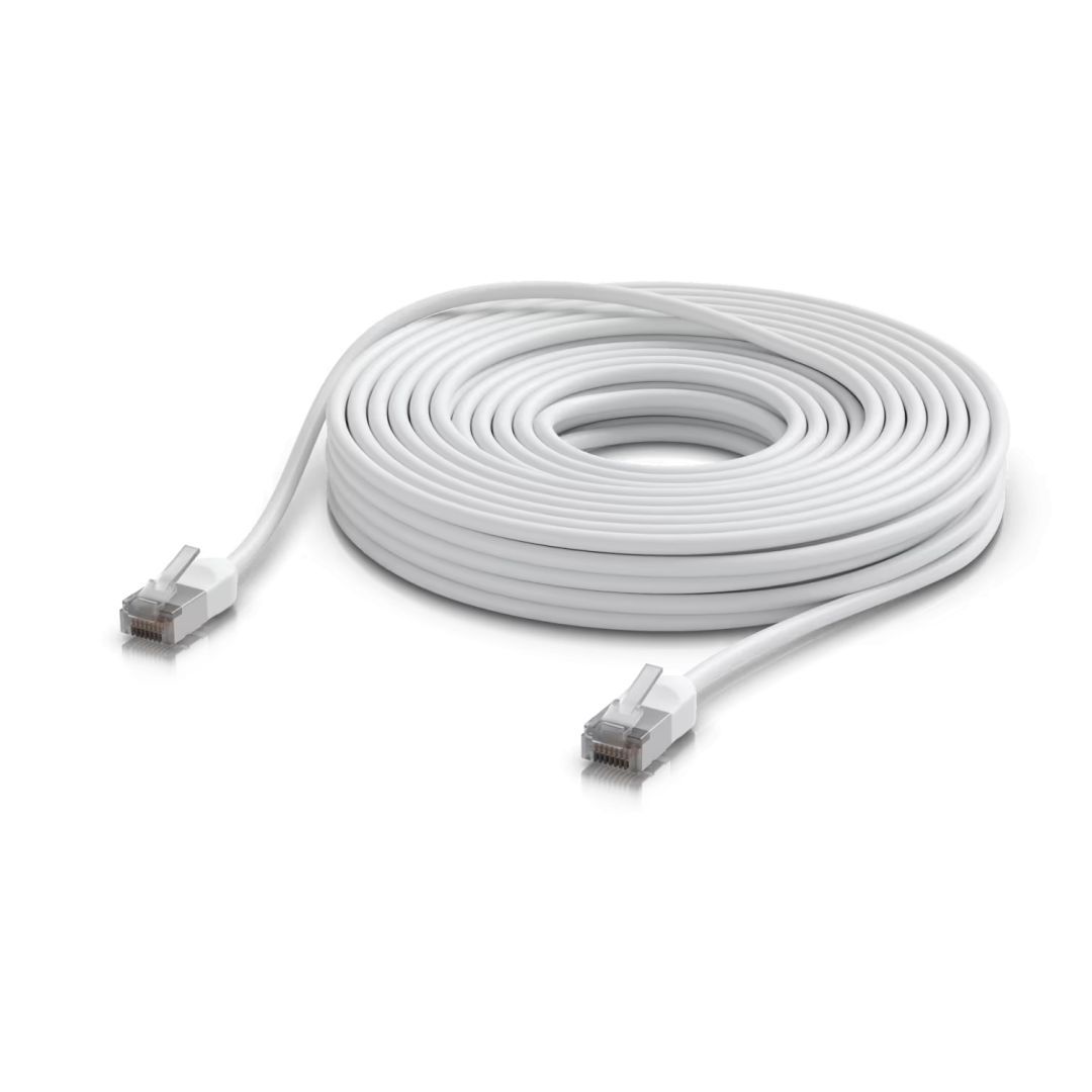 Ubiquiti CAT6a S-FTP Patch Cable 15m White Ubiquiti CAT6a S-FTP Patch Cable 15m White