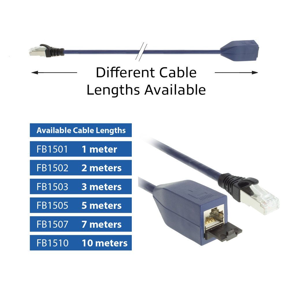 ACT CAT6A S-FTP Patch Cable 3m Blue ACT CAT6A S-FTP Patch Cable 3m Blue