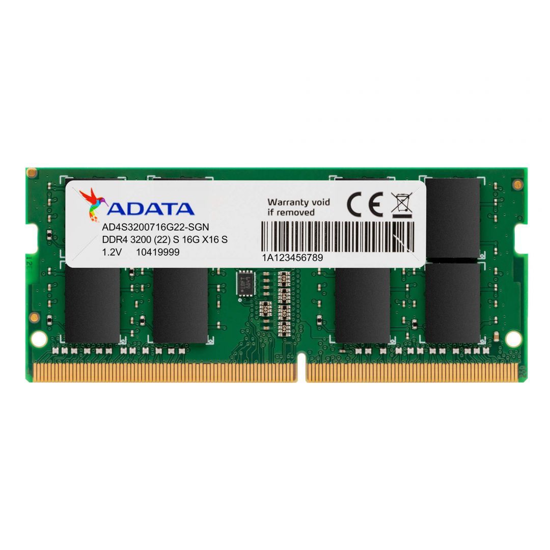 A-Data 8GB DDR4 3200MHz SODIMM Premier A-Data 8GB DDR4 3200MHz SODIMM Premier