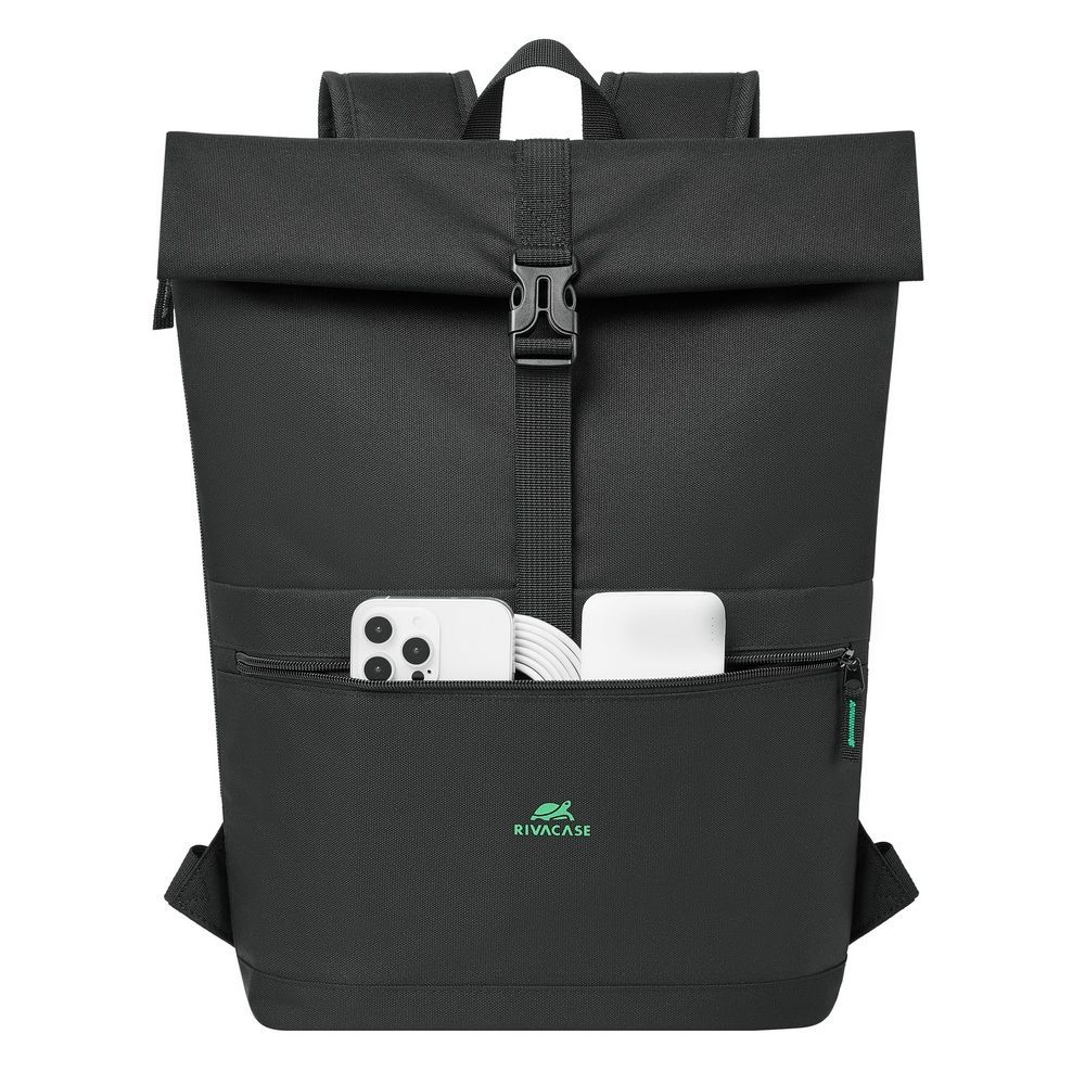 RivaCase 5567 Gremio Eco Rolltop 15L backpack 15,6" Black RivaCase 5567 Gremio Eco Rolltop 15L backpack 15,6" Black