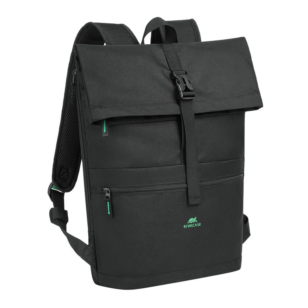 RivaCase 5567 Gremio Eco Rolltop 15L backpack 15,6" Black RivaCase 5567 Gremio Eco Rolltop 15L backpack 15,6" Black