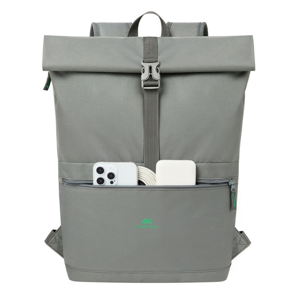 RivaCase 5567 Gremio Eco Rolltop 15L backpack 15,6" Grey RivaCase 5567 Gremio Eco Rolltop 15L backpack 15,6" Grey