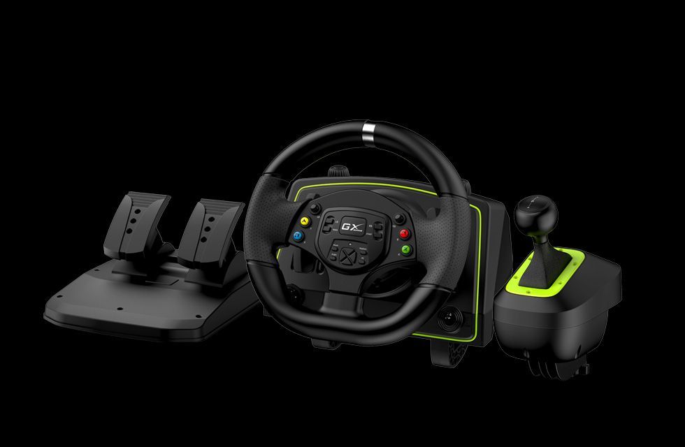 Genius GX Gaming Wheel SpeedMaster X2 Genius GX Gaming Wheel SpeedMaster X2