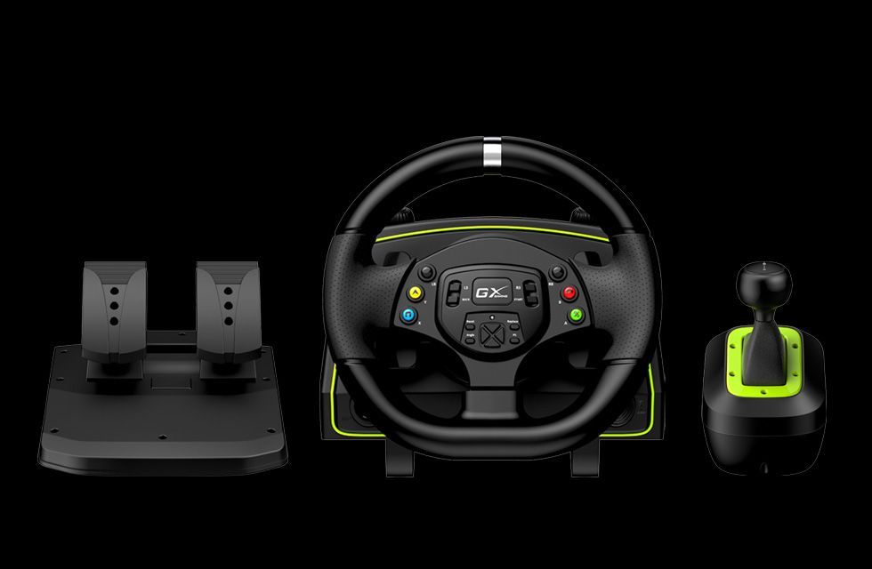 Genius GX Gaming Wheel SpeedMaster X2 Genius GX Gaming Wheel SpeedMaster X2