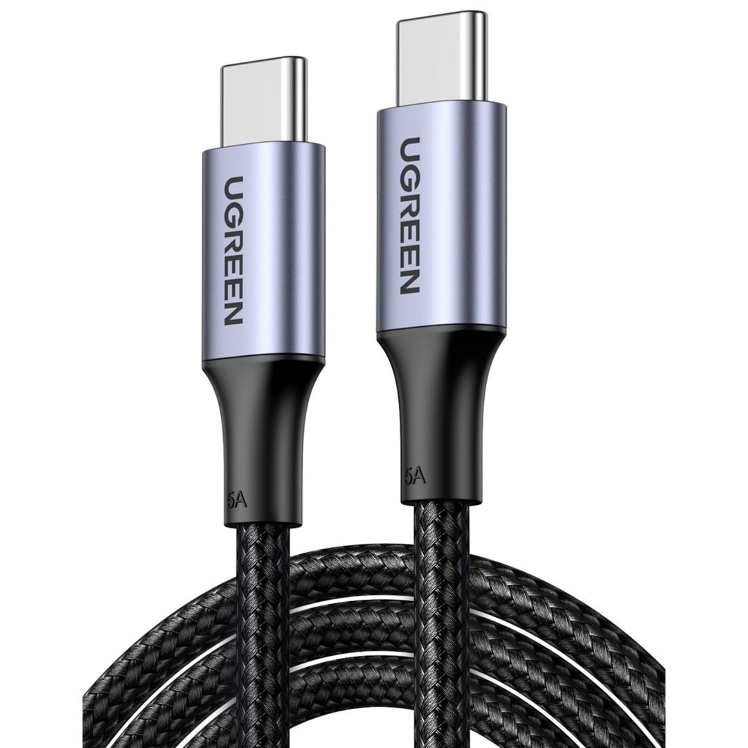 UGREEN USB-C to USB-C Cable 100W 2m Black UGREEN USB-C to USB-C Cable 100W 2m Black