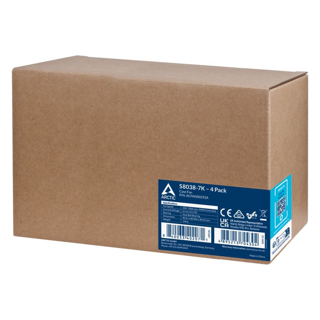 Arctic S8038-7K (4 Pack) Arctic S8038-7K (4 Pack)