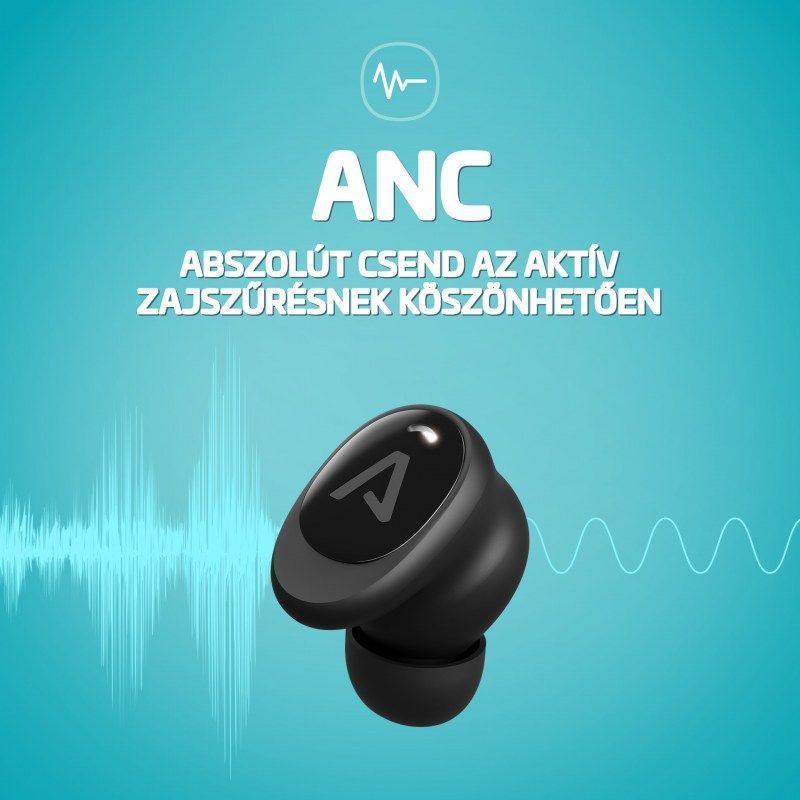 Lamax SteelDots3 ANC Bluetooth Headset Black Lamax SteelDots3 ANC Bluetooth Headset Black