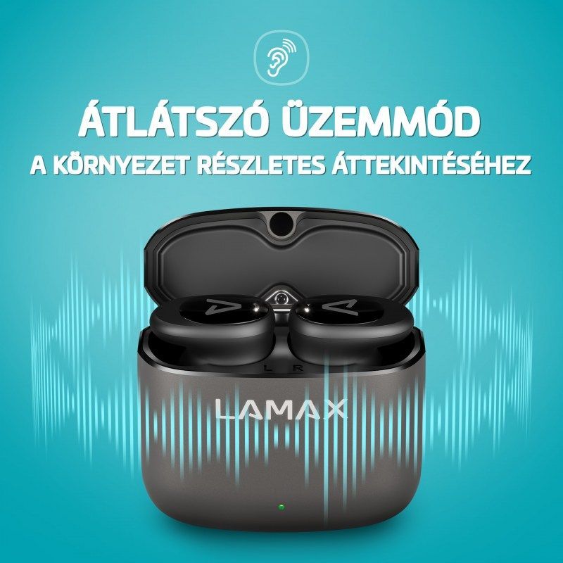 Lamax SteelDots3 ANC Bluetooth Headset Black Lamax SteelDots3 ANC Bluetooth Headset Black